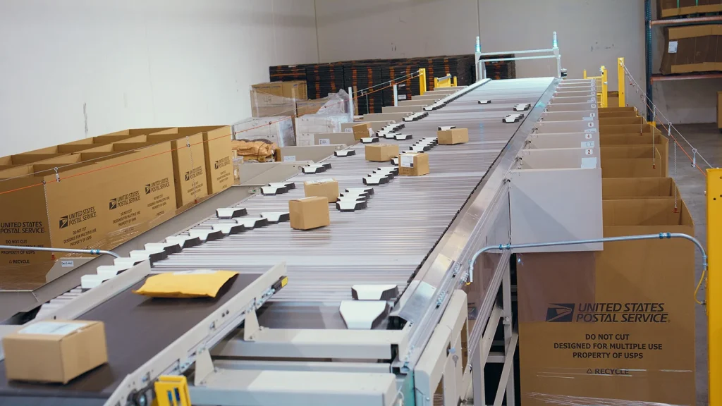 Xstream Compact Parcel & Package Sorting Machine | NPI