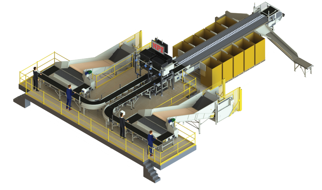 Xstream Automated Linear Parcel Sortation System NPI