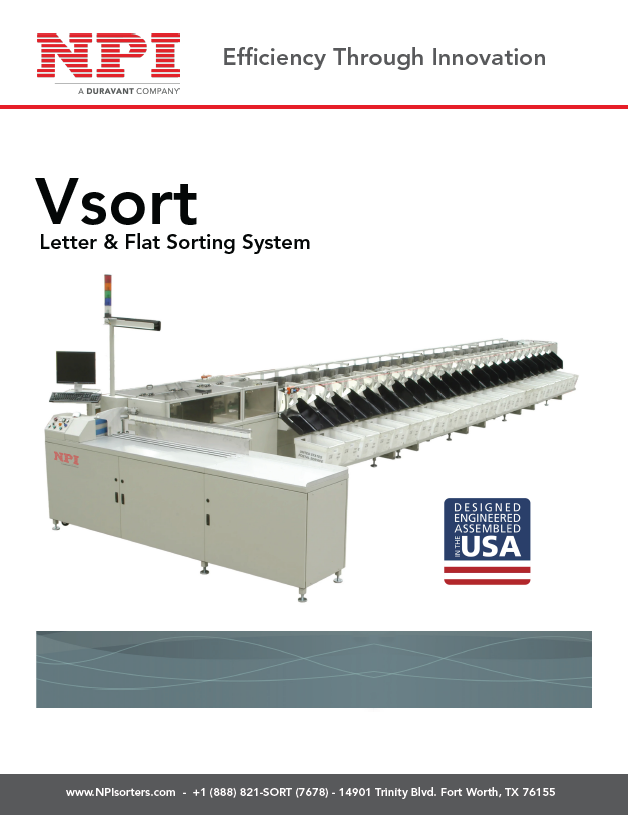 , Vsort Letter &#038; Flats Sorting System