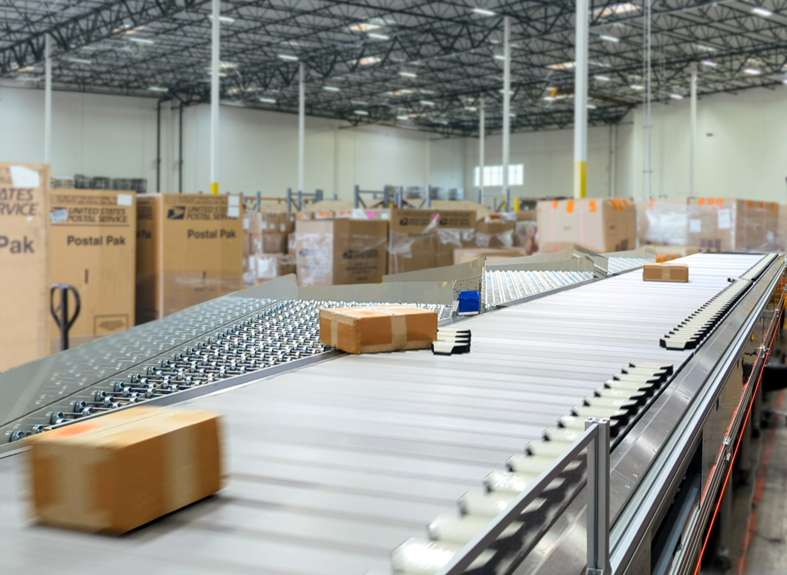 Xstream XL Warehouse Sortation System | NPI Sorters